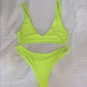 neon bikini